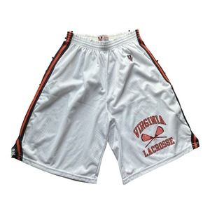 UVA Virginia Cavaliers USA Made Lacrosse Shorts Mincer's Vintage 90s Small Men